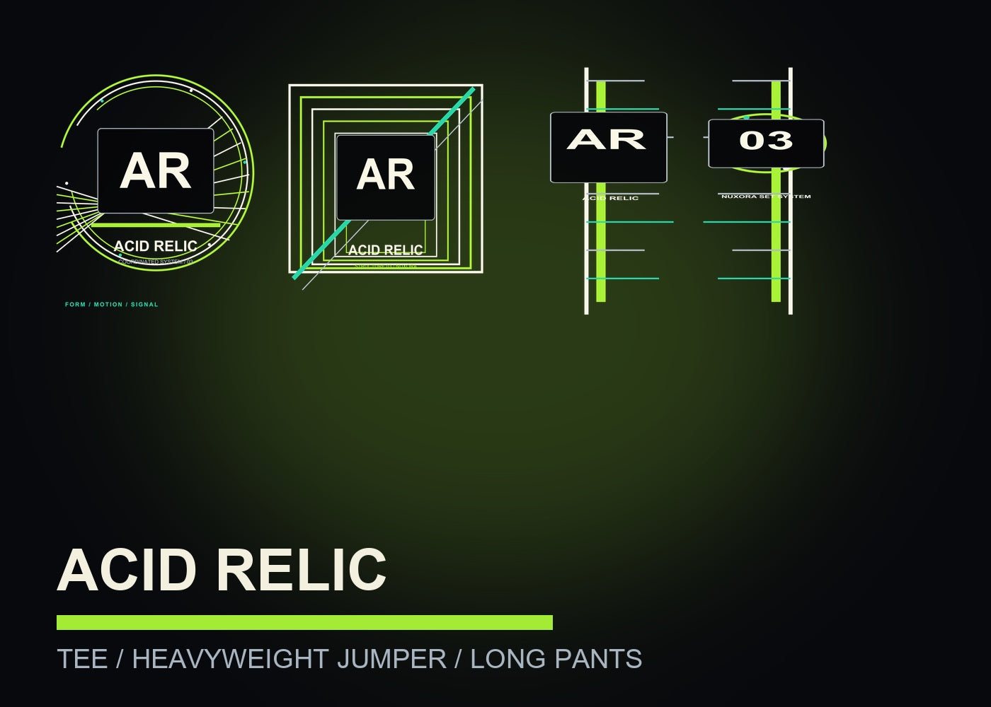 Acid Relic Set