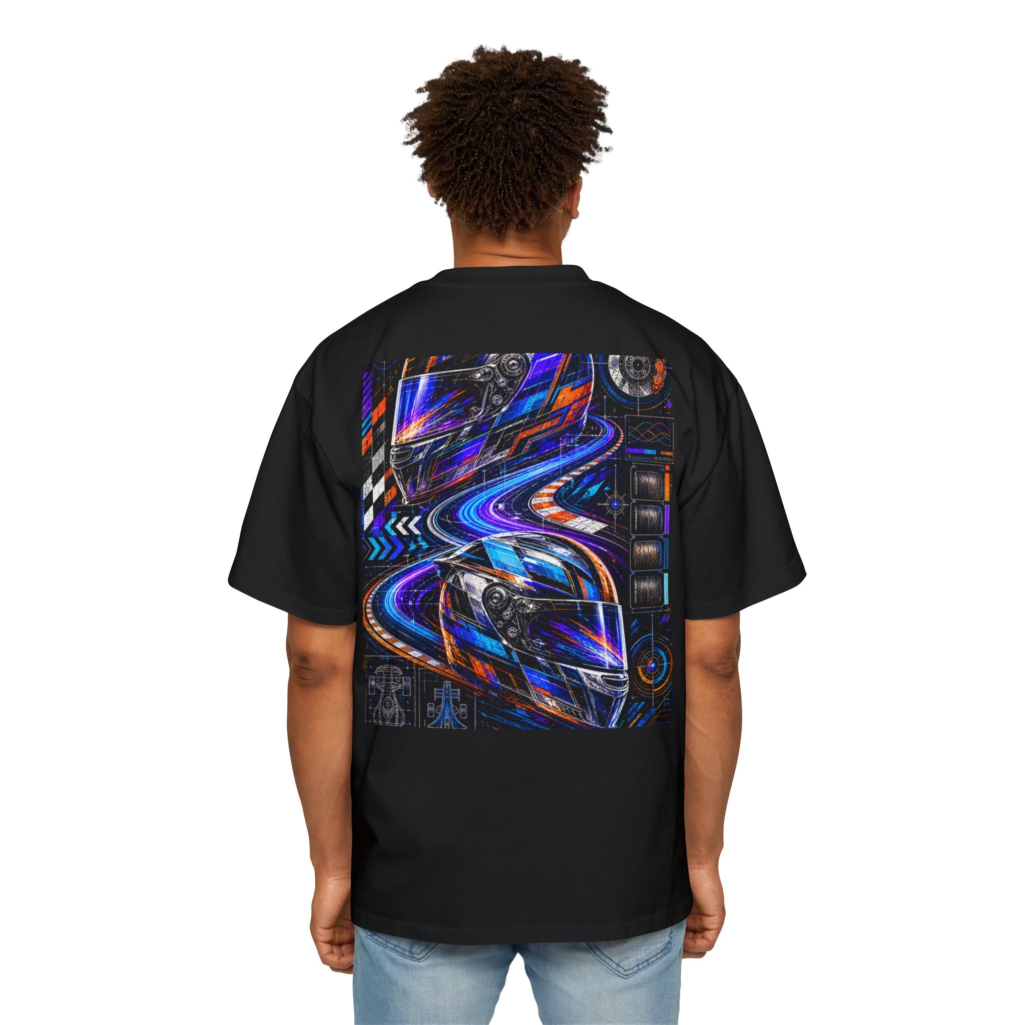 Neon Chicane Racing Tee