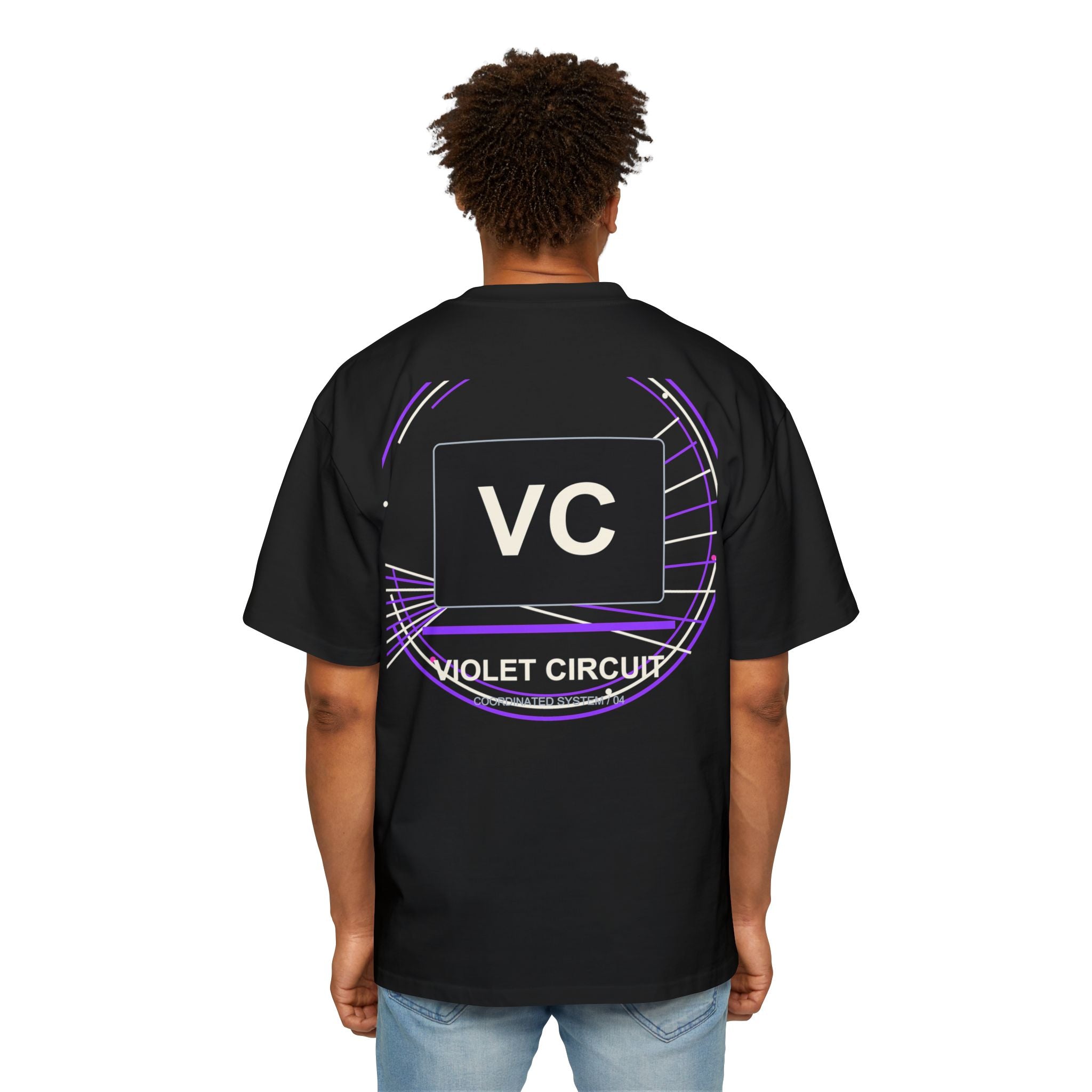 Violet Circuit Set Heavy Tee