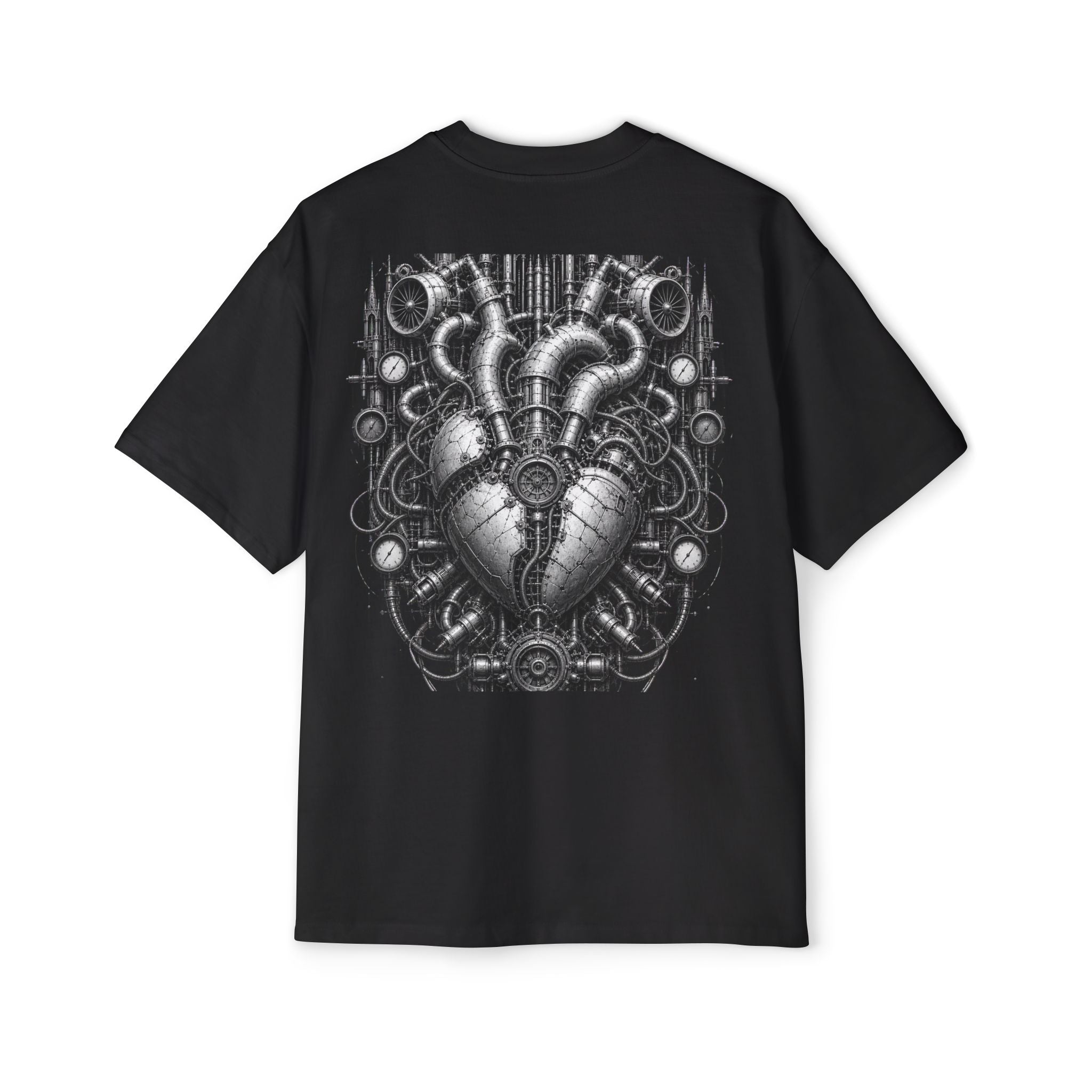 Black Engine Heavy Tee
