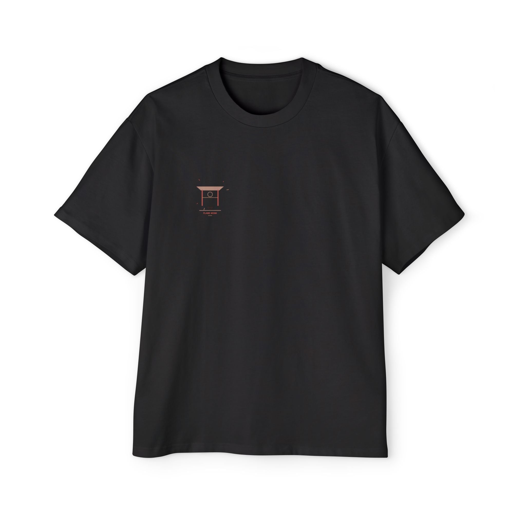 Flame Monk Anime Tee